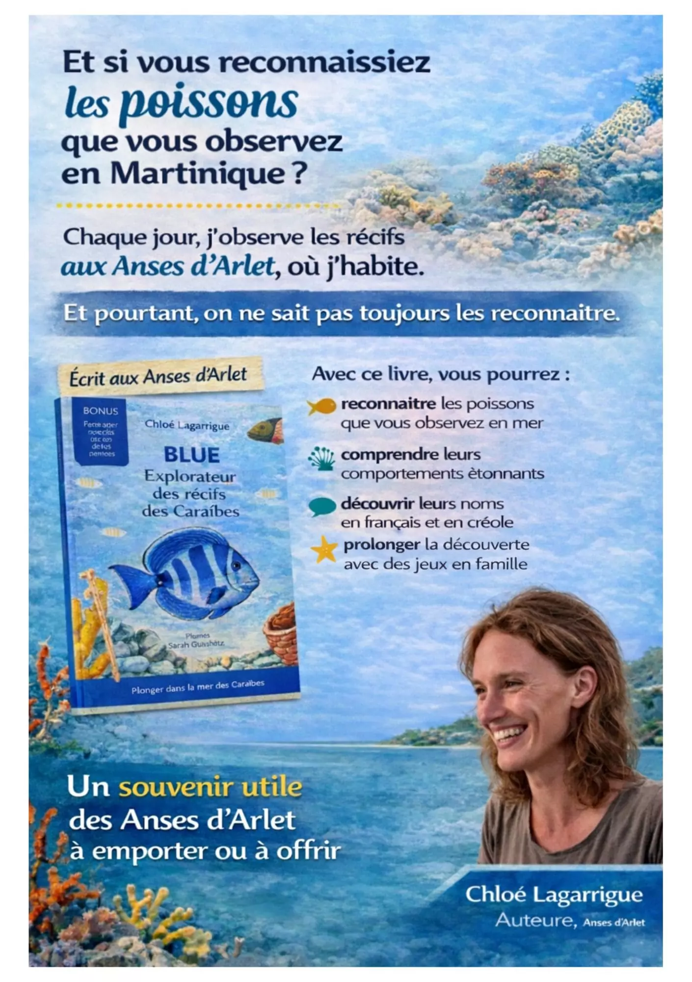 Blue livre poissons Martinique visuel(1)