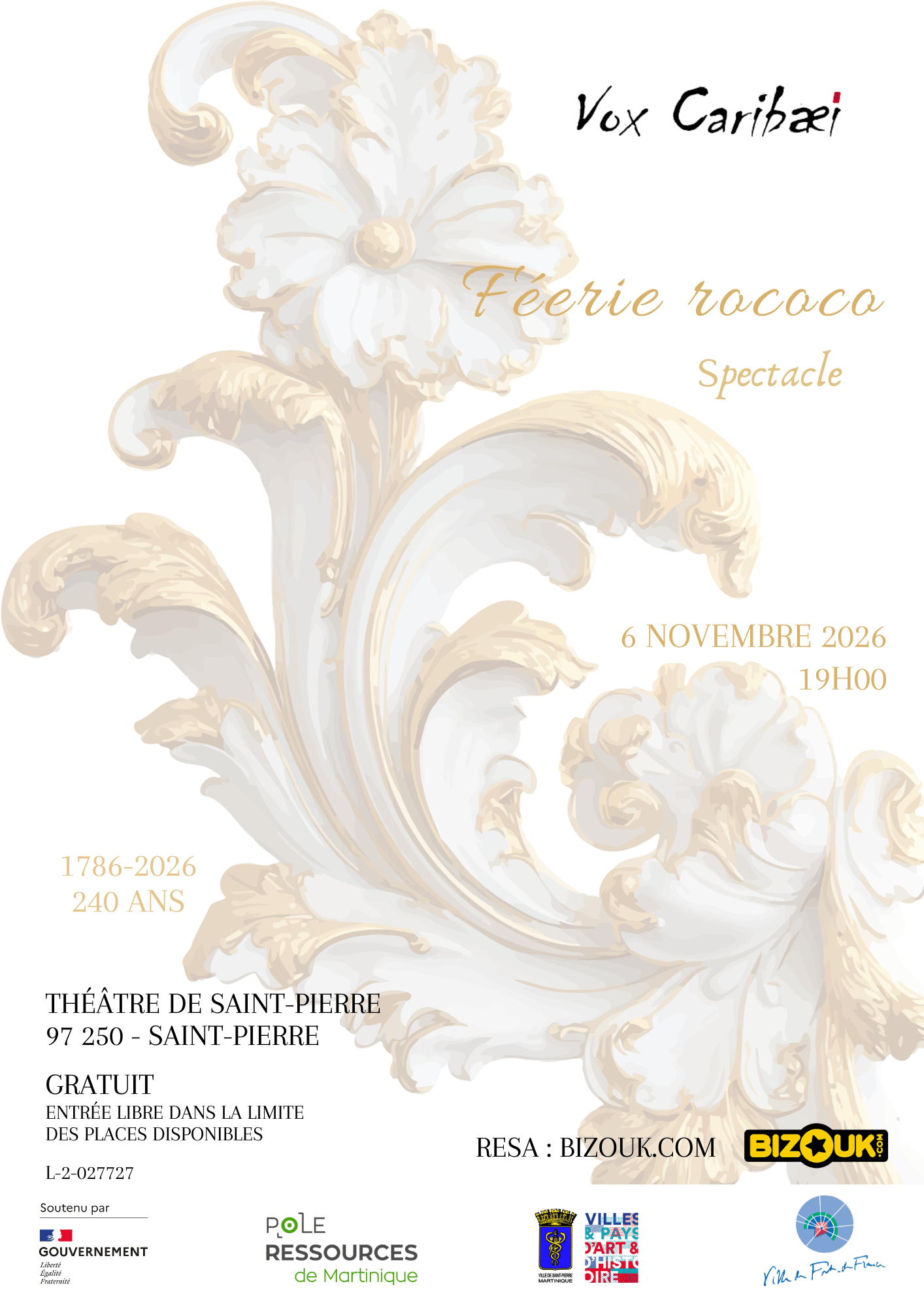 Féerie rococo (Affiche -portrait A3)(1)